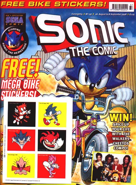 Sonic The Comic Issue 137