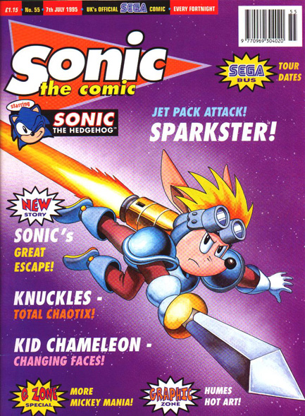 Sonic The Comic Issue 55