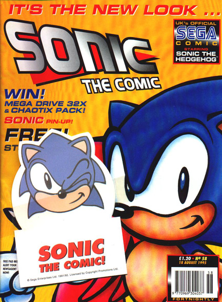 Sonic The Comic Issue 58