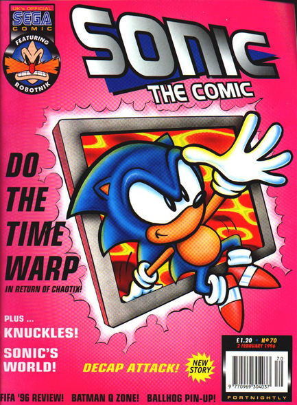 Sonic The Comic Issue 70