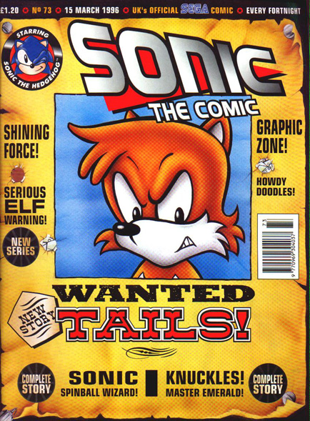Sonic The Comic Issue 73