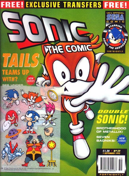 SONIC THE COMIC Series Book 59