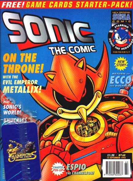 SONIC THE COMIC Series Book 60